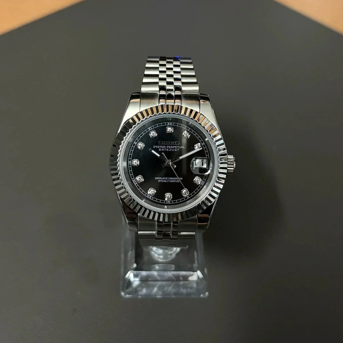 Seikojust Sort Diamant