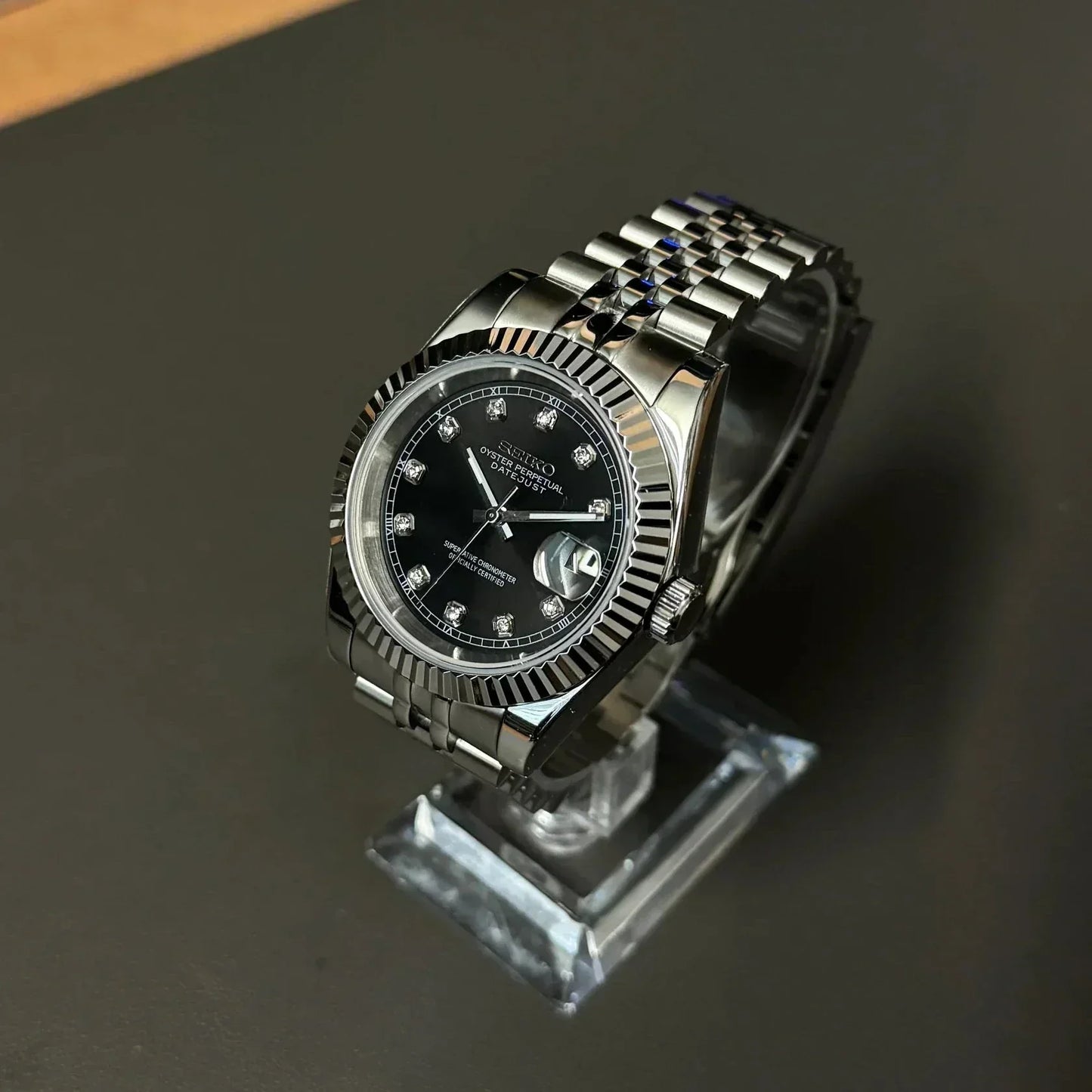 Seikojust Sort Diamant