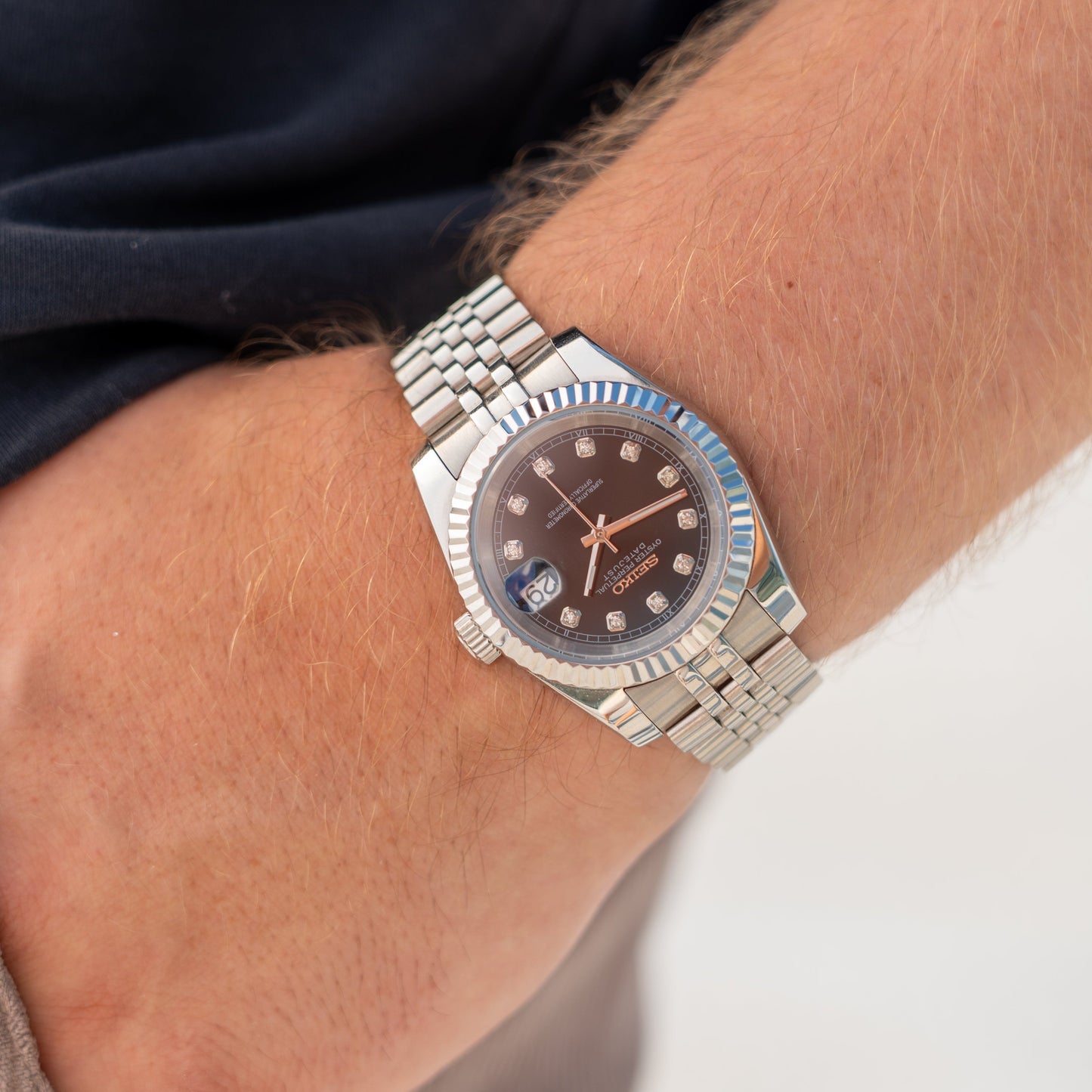 Seikojust Sort Diamant