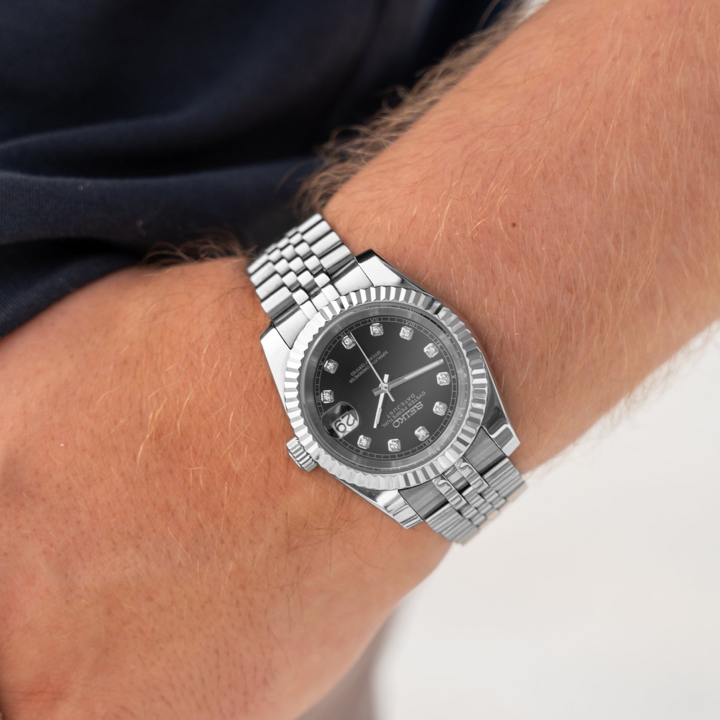 Seikojust Sort Diamant