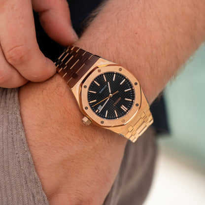 Royal Seikoak Rosegold Sort