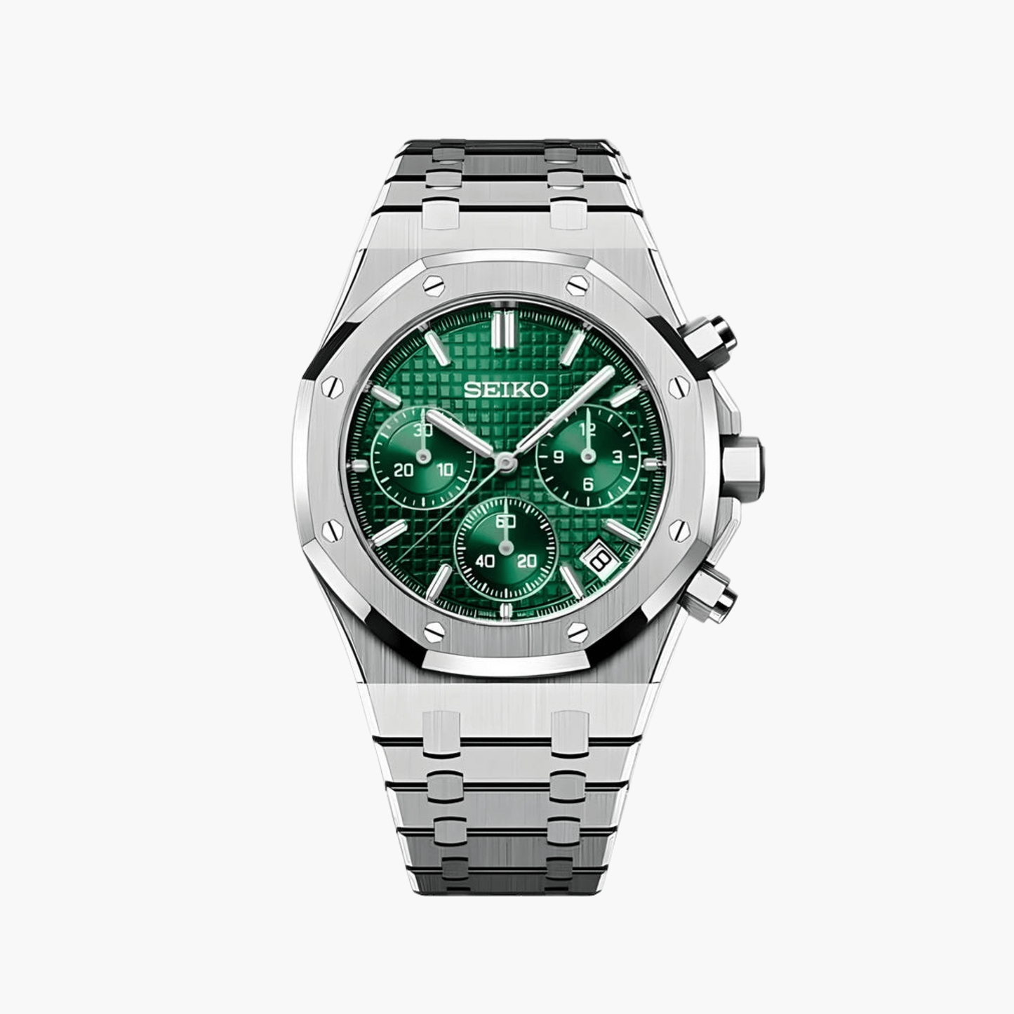 Royal Seikoak Chrono Grøn