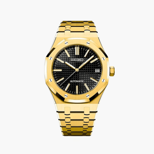 Royal Seikoak Guld Sort