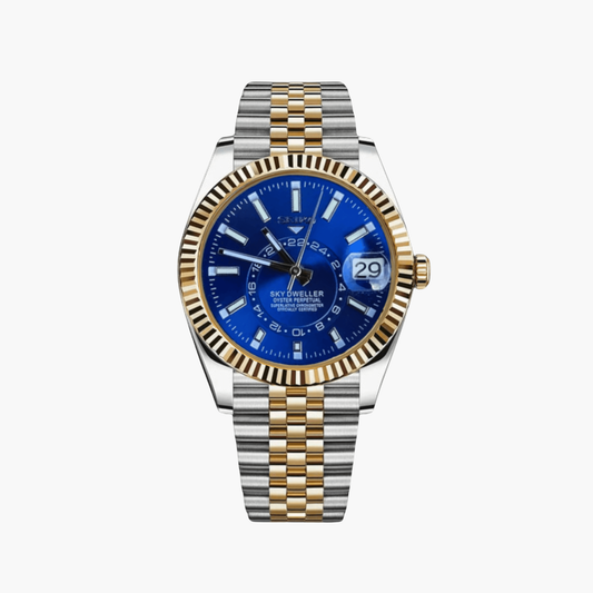 SeikoDweller Twotone Blå
