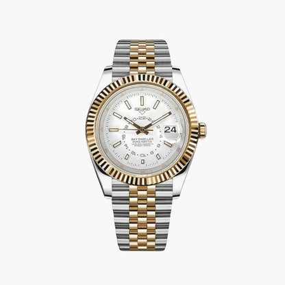 SeikoDweller Twotone Hvid