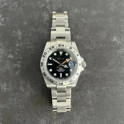 Stilfull GMT Klokke | Rustfritt Stål Klokke | KLOKKEMODS