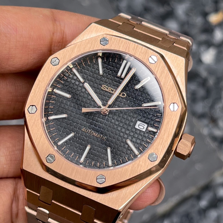 Royal Seikoak Rosegold Sort