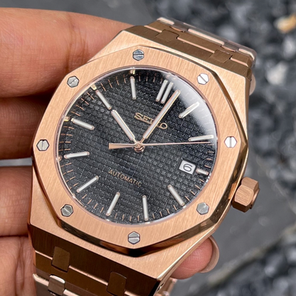 Royal Seikoak Rosegold Sort