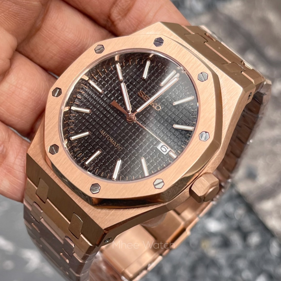 Royal Seikoak Rosegold Sort