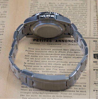 Seikomariner Sølv Rhodium